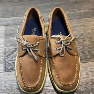 Sperry Men's Brown Boat Shoes size 8.5 (s189)